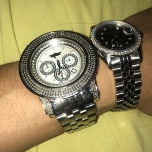 Big boy Iced out Watch KIng Masters 🕰